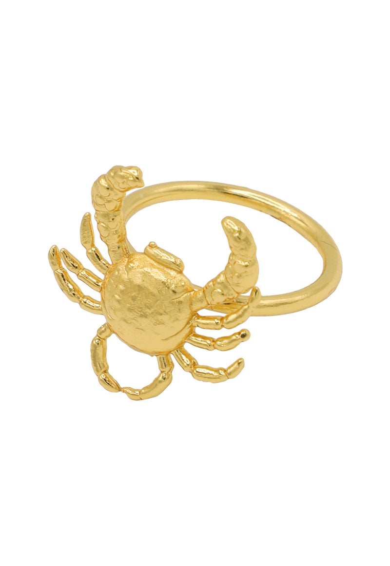 Mr Crab Baby Ring