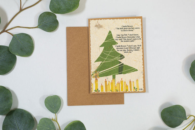 Banana Paper Christmas Cards