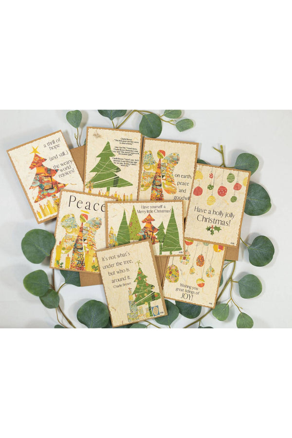 Banana Paper Christmas Cards