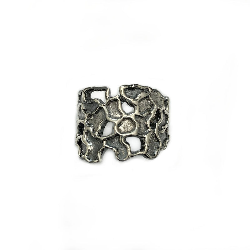Silver Big Well Ring