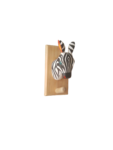 Zebra Coat Rack