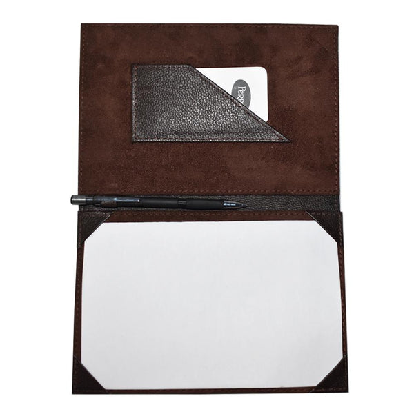 Leather Portfolio Notebook with Pen