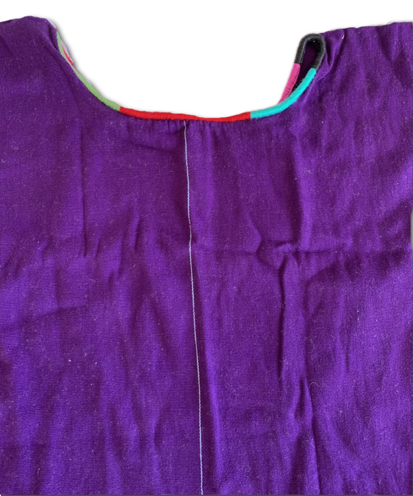 Purple Cotton Blouse