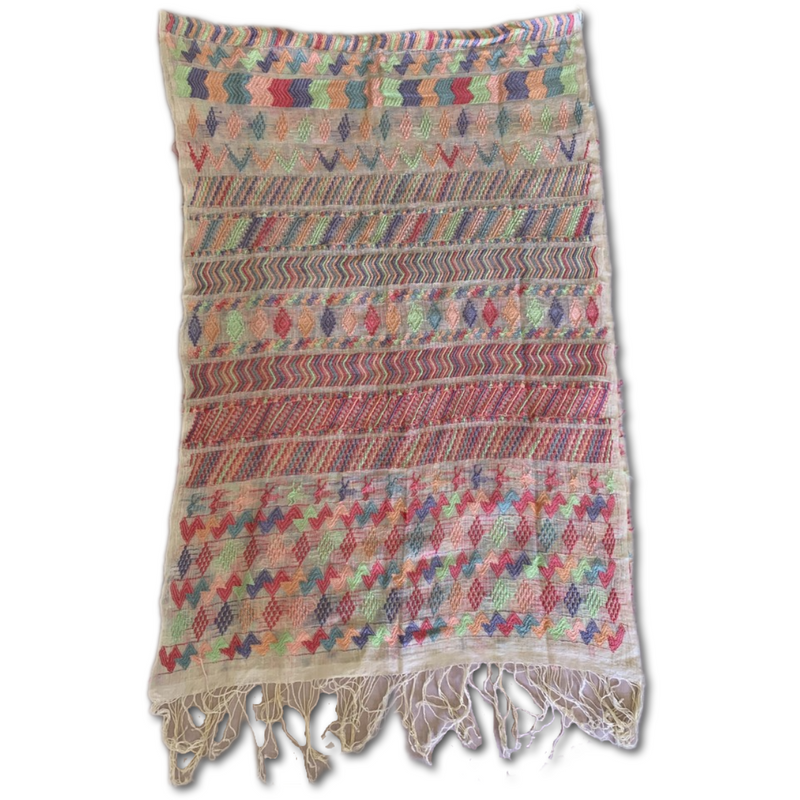 Colored Silk Petet Shawl