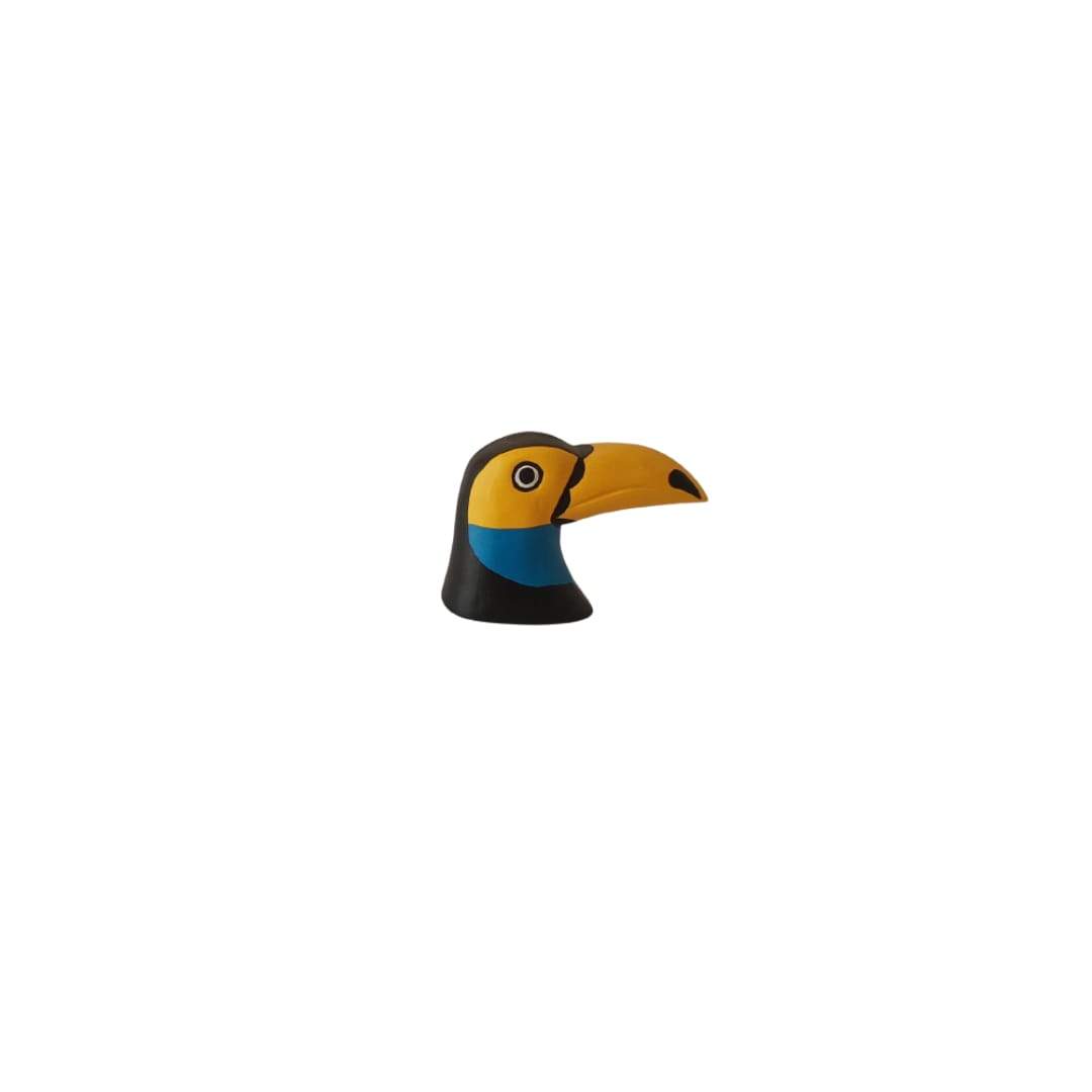 Yellow & Blue Toucan Mask